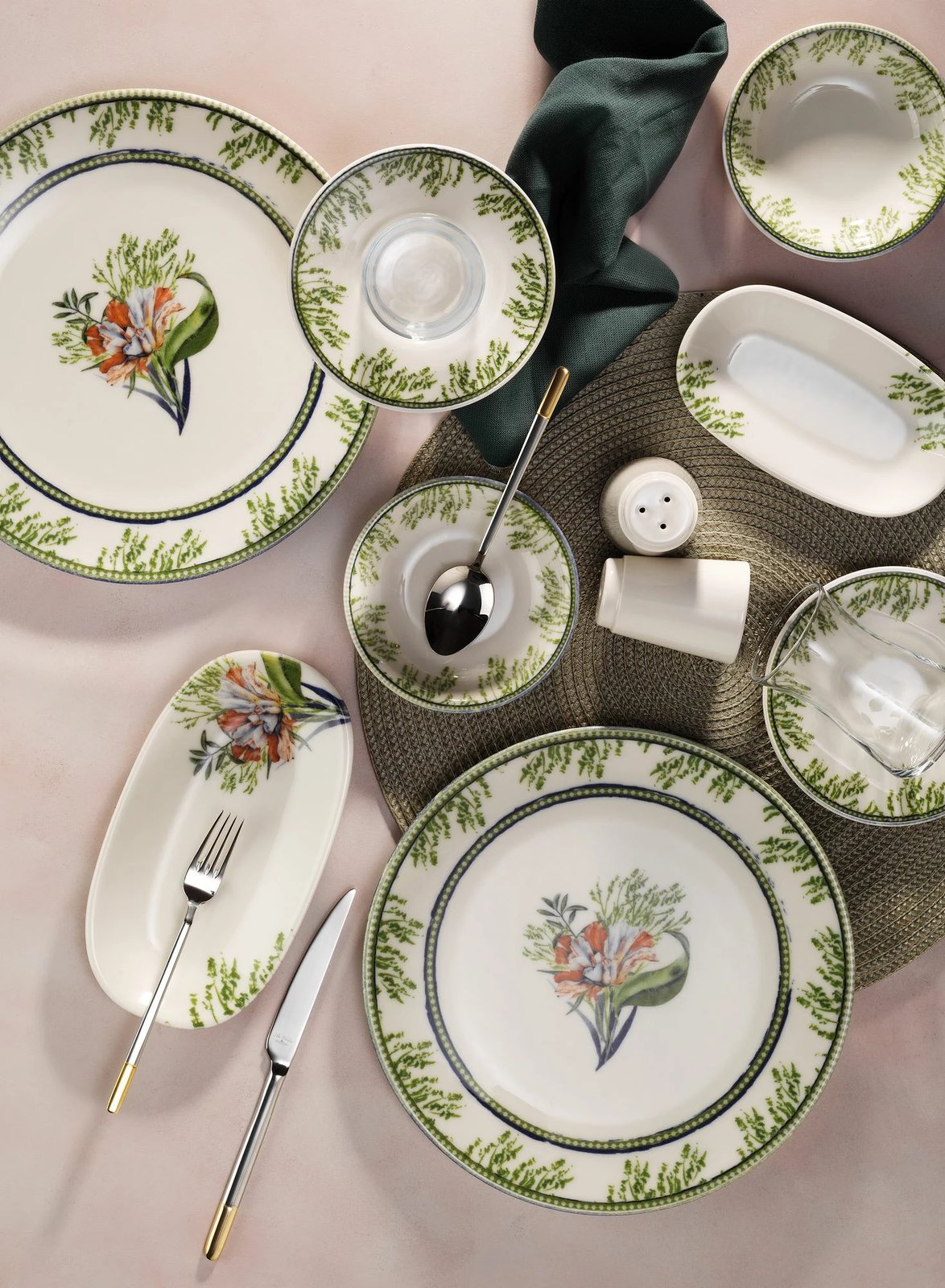 Set mëngjesi 30 pjesësh Hermia Concept, 58KKT000142