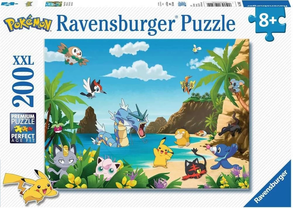 Puzzle Pokémon Ravensburger 200 XXL, për fëmijë