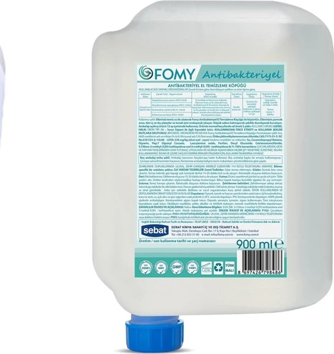 Preparat Antibakterial per Trup/Koke Fomy 900ML