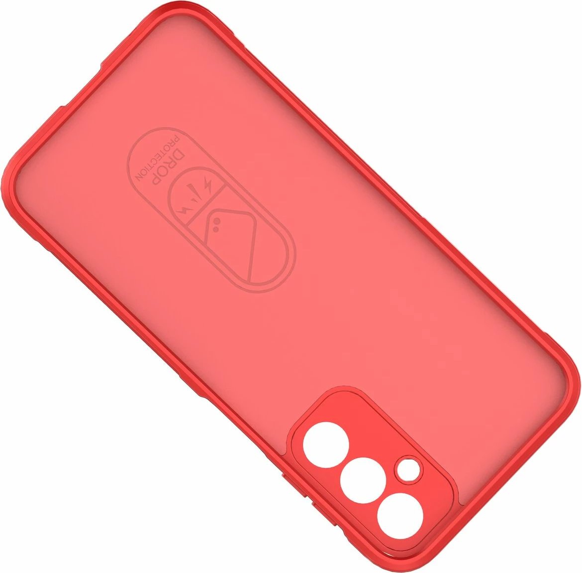 Mbështjellës Hurtel Magic Shield Case për Samsung Galaxy A24 4G, i kuq