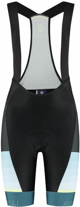 Shorce çiklizmi për femra Rogelli, blu/verdha