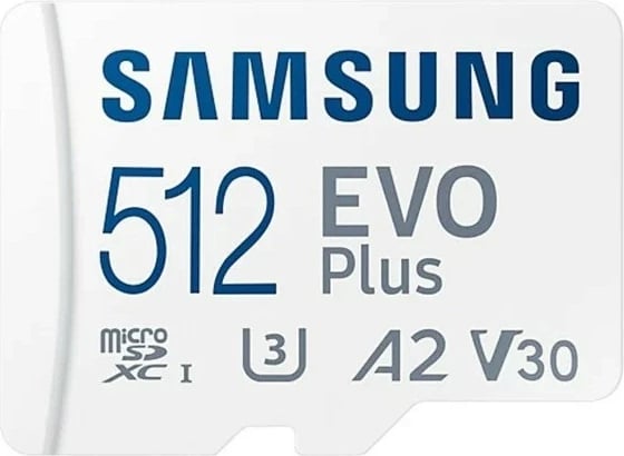 Kartelë memorie microSD Samsung EVO Plus 512GB me adapter SD