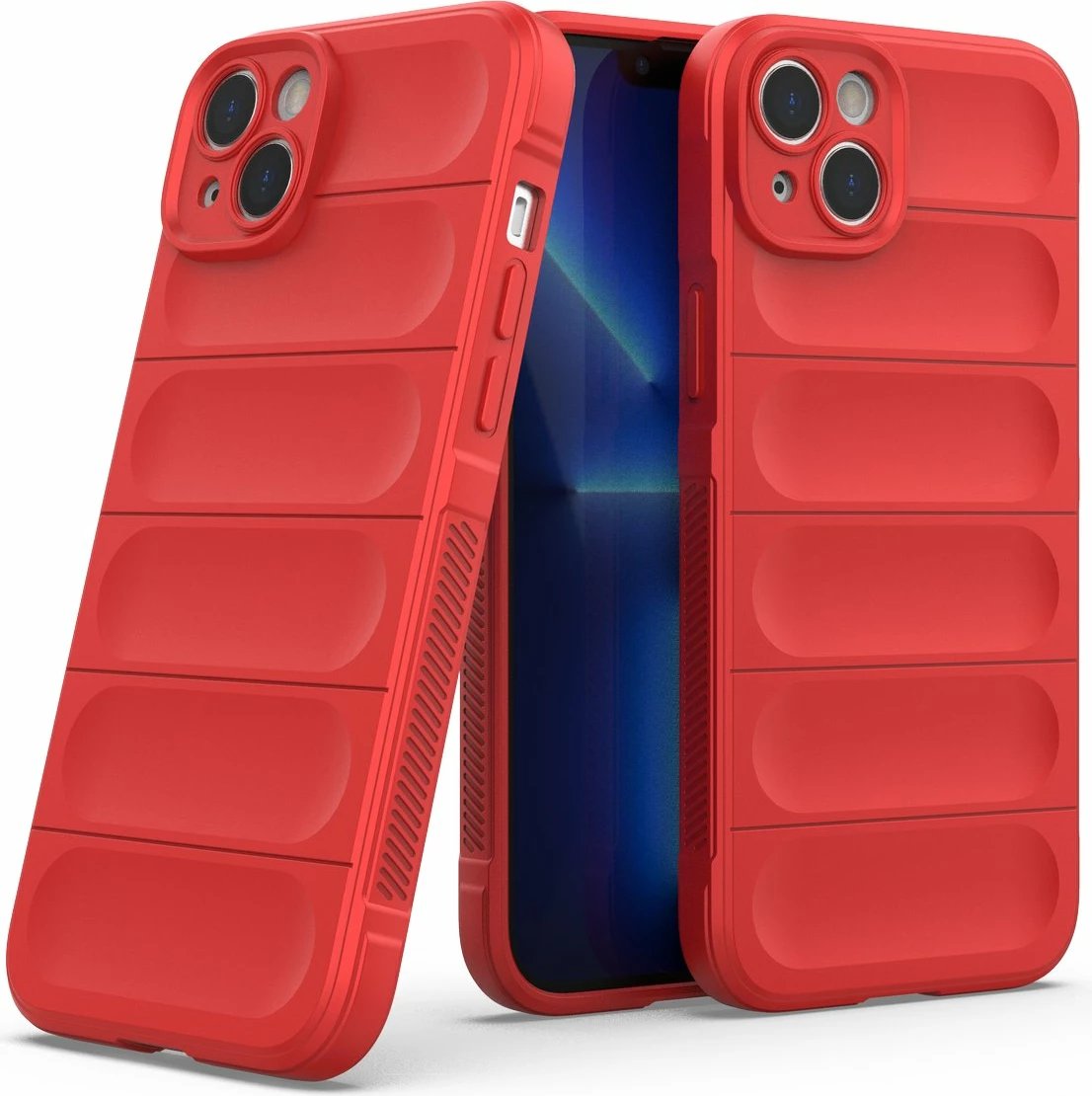 Mbështjellës Hurtel Magic Shield Case për iPhone 14 Plus, TPU, Kuq