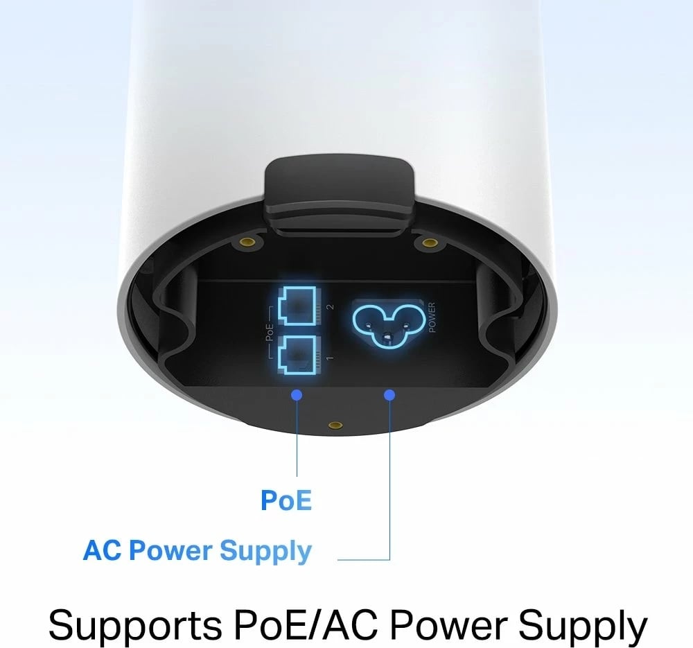 Sistem mesh TP-Link Deco X50-Outdoor, Wi-Fi 6, i bardhë