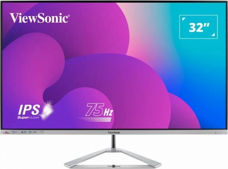Monitor ViewSonic VX3276-mhd-3, 32 inç, IPS, Full HD, 75 Hz, i zi