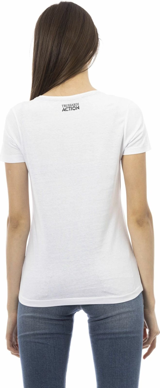 Maicë për femra Trussardi Action, e bardhë