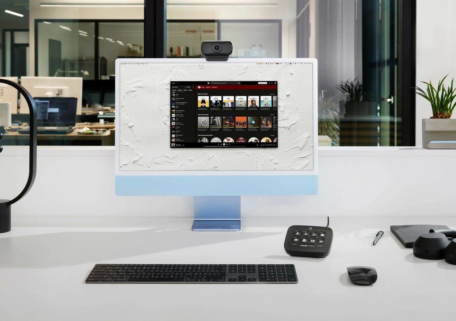 Panel Stream Deck, Elgato, Neo 10GBJ9911, 8 butona, 2 Touch Points, USB-C, e zezë