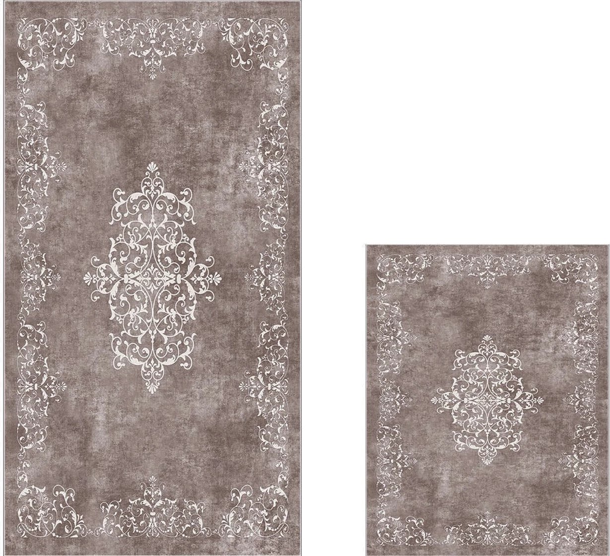 Set tapetash për banjo (2 copë), Mijölnir, 510616, ngjyrë gri-taupe