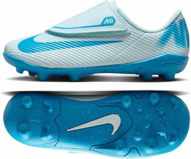 Çizme futbolli për fëmijë Nike, blu