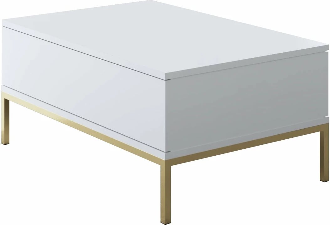 Set mobiljesh për dhomë dite, Hanah Home Lord, e bardhë dhe ari Set mobiljesh për dhomë dite, Hanah Home Lord, e bardhë dhe ari