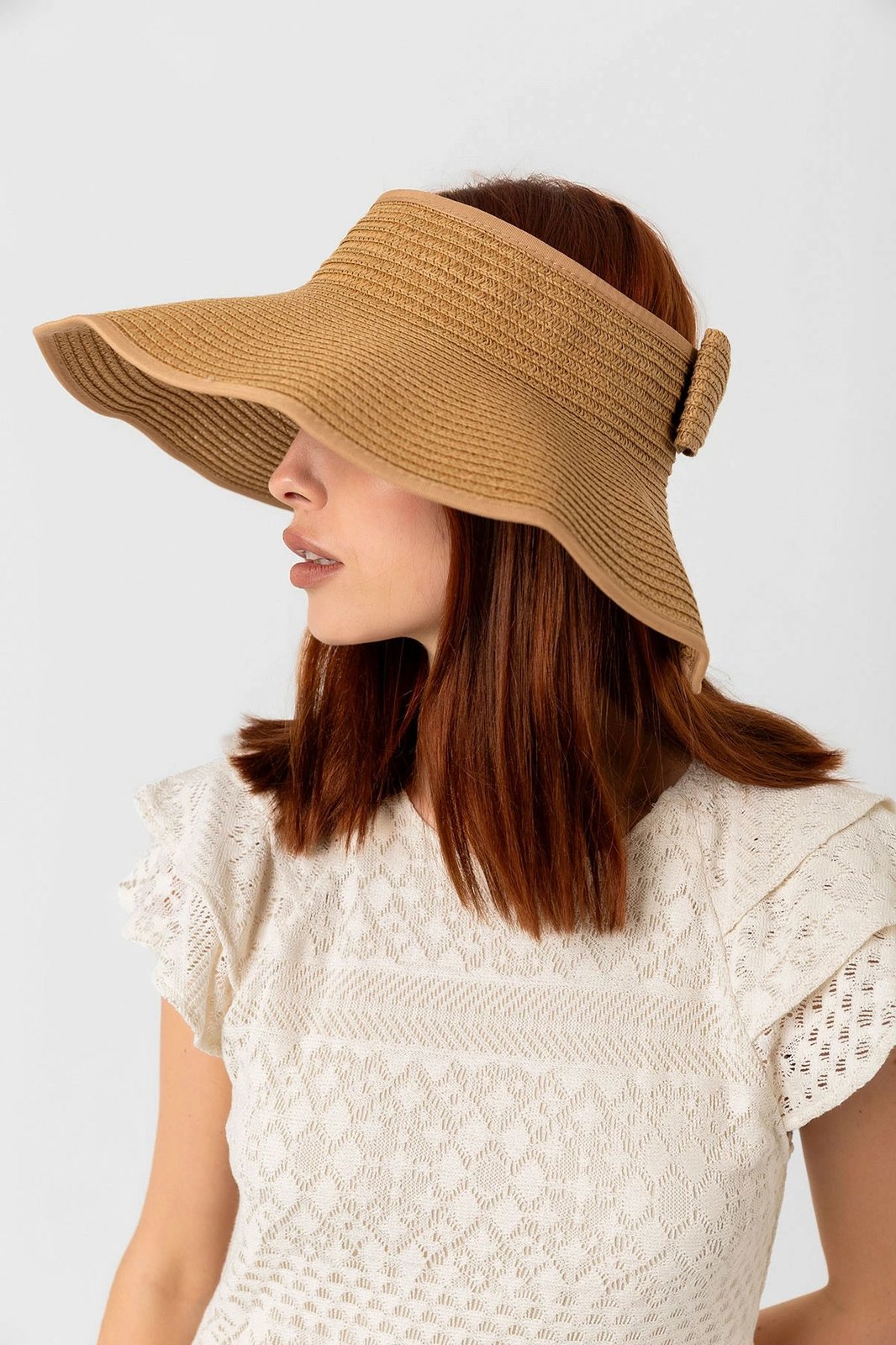 Kapelë për gra, ngjyrë camel, Jumeon, Hsr2080