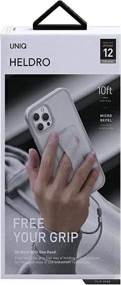 Mbështjellës UNIQ Heldro për iPhone 12 Pro Max, i bardhë