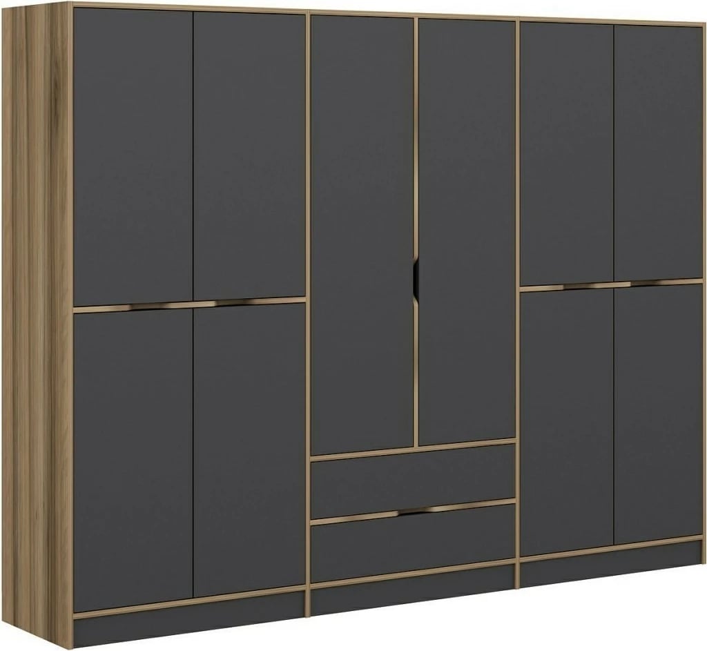 Dollap Hanah Home Elina, dore, 277x208x52cm