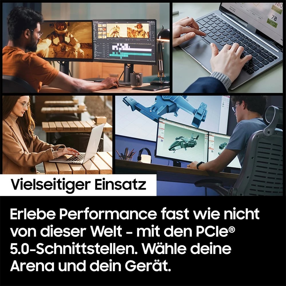 SSD Samsung 9100 PRO, 2 TB, PCIe 5.0, M.2, 14700 MB/s