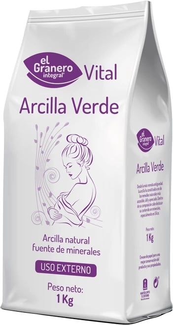 Argjilë e gjelbër Granero 1kg unisex