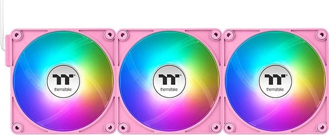 Ventilator kasë Thermaltake CT140 EX Reverse ARGB Sync 140mm 3 copë rozë