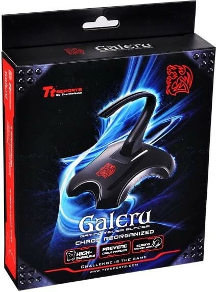 Mbajtës kablloje maus Thermaltake Tt eSPORTS Galeru, EAC-MSB001, i zi