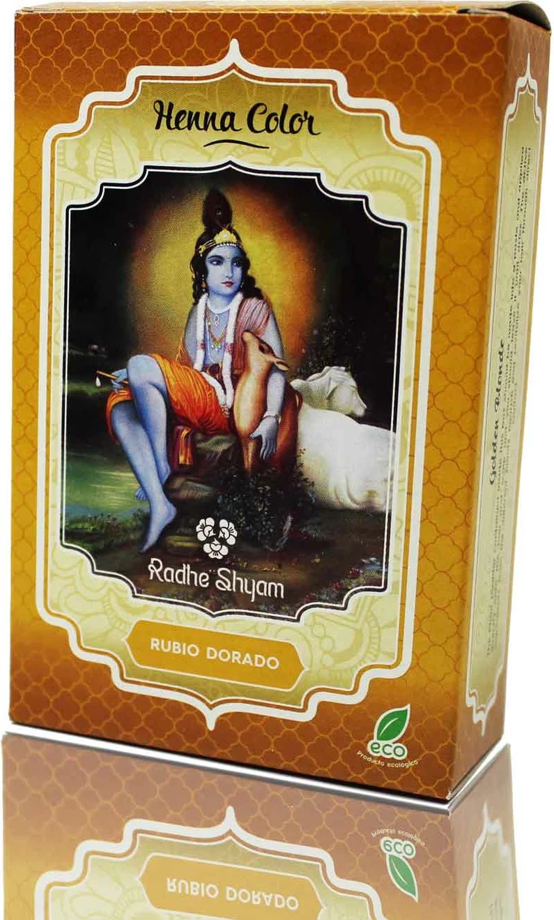 Ngjyrë për flokë RADHE Henna Rubio Dorado pluhur 100g