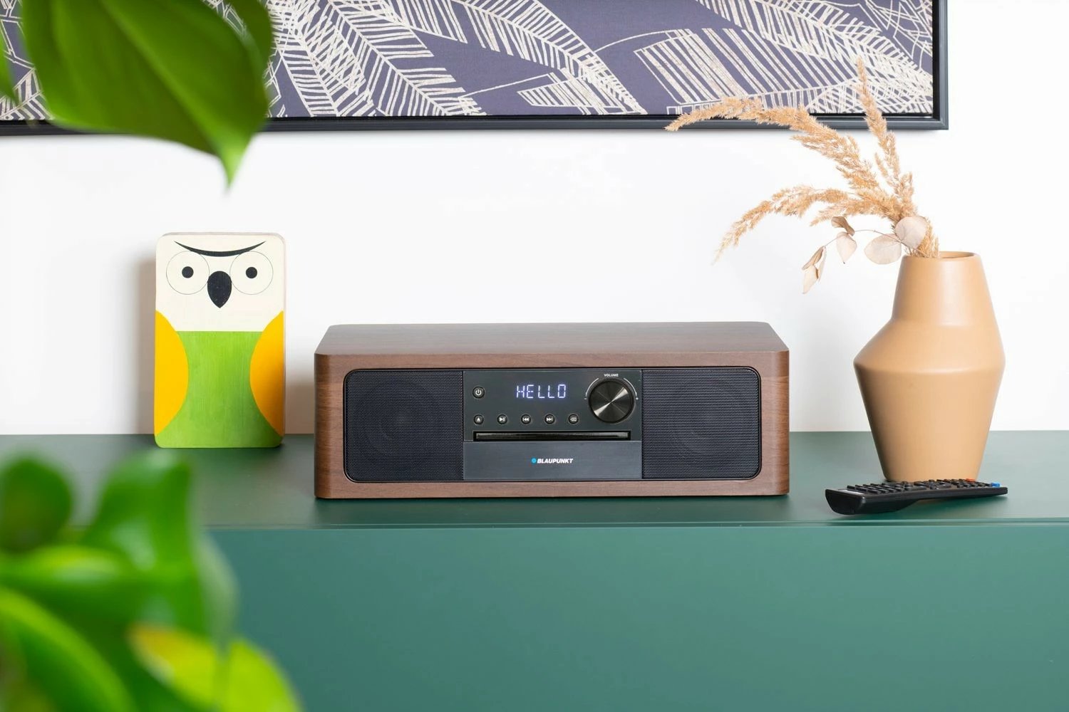 Micro HiFi Blaupunkt MS22BT, Bluetooth, HDMI ARC, CD/MP3/USB/AUX, Ngjyrë druri