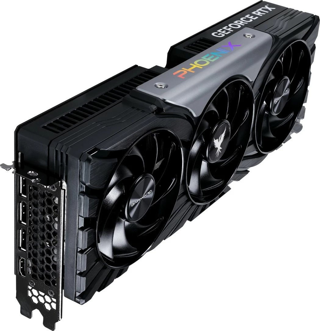 Kartelë grafike Gainward GeForce RTX 5080 Phoenix, 16GB GDDR7, PCI Express 5.0, e zezë/argjendtë
