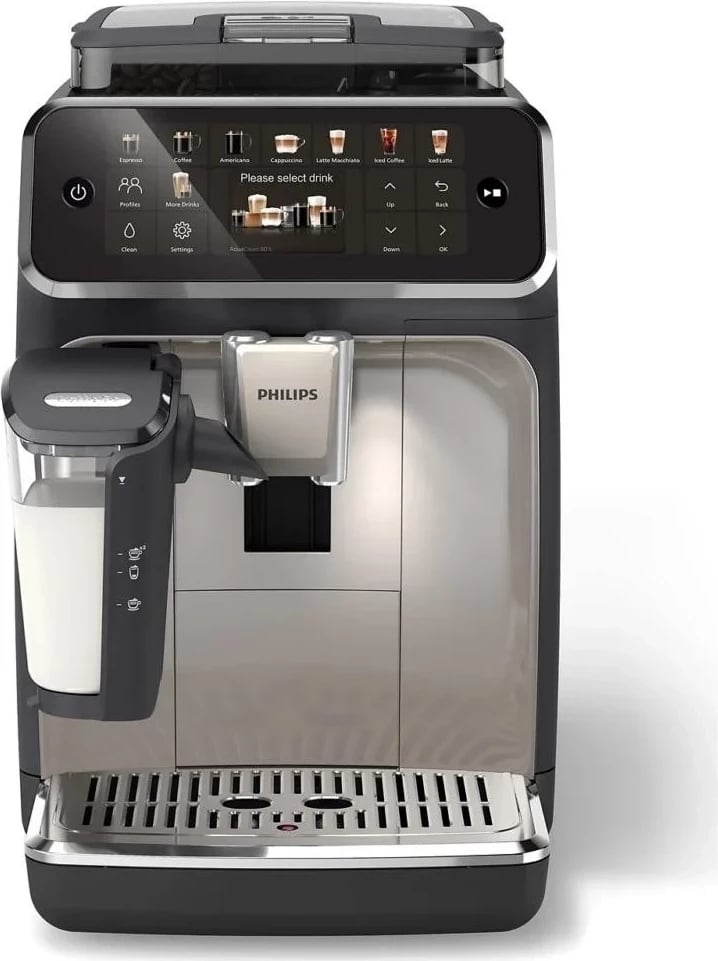 Aparat kafeje Philips 5500 series EP5547/90, automatik, mulli qeramike, ngjyrë e zezë