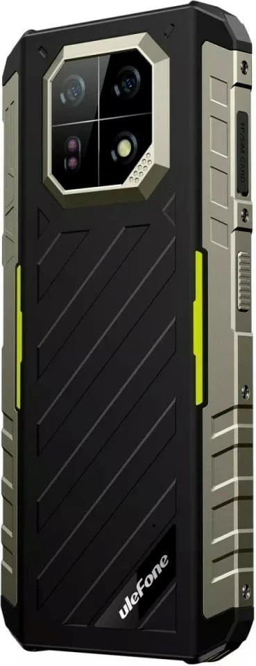 Celular Ulefone Armor 22, 8/256GB, i zi/gjelbër, pa karikues
