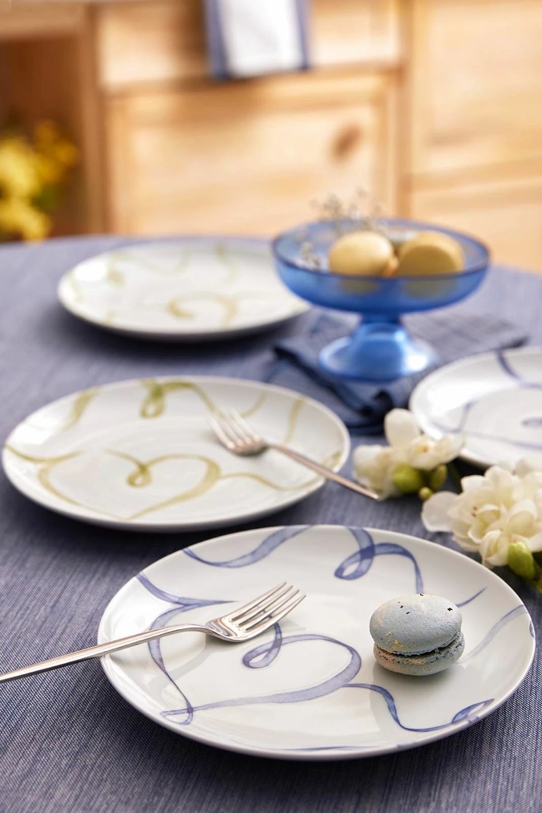 Set për shërbim torte (4 copë), Hermia Concept, NNTHN21DUS4885946