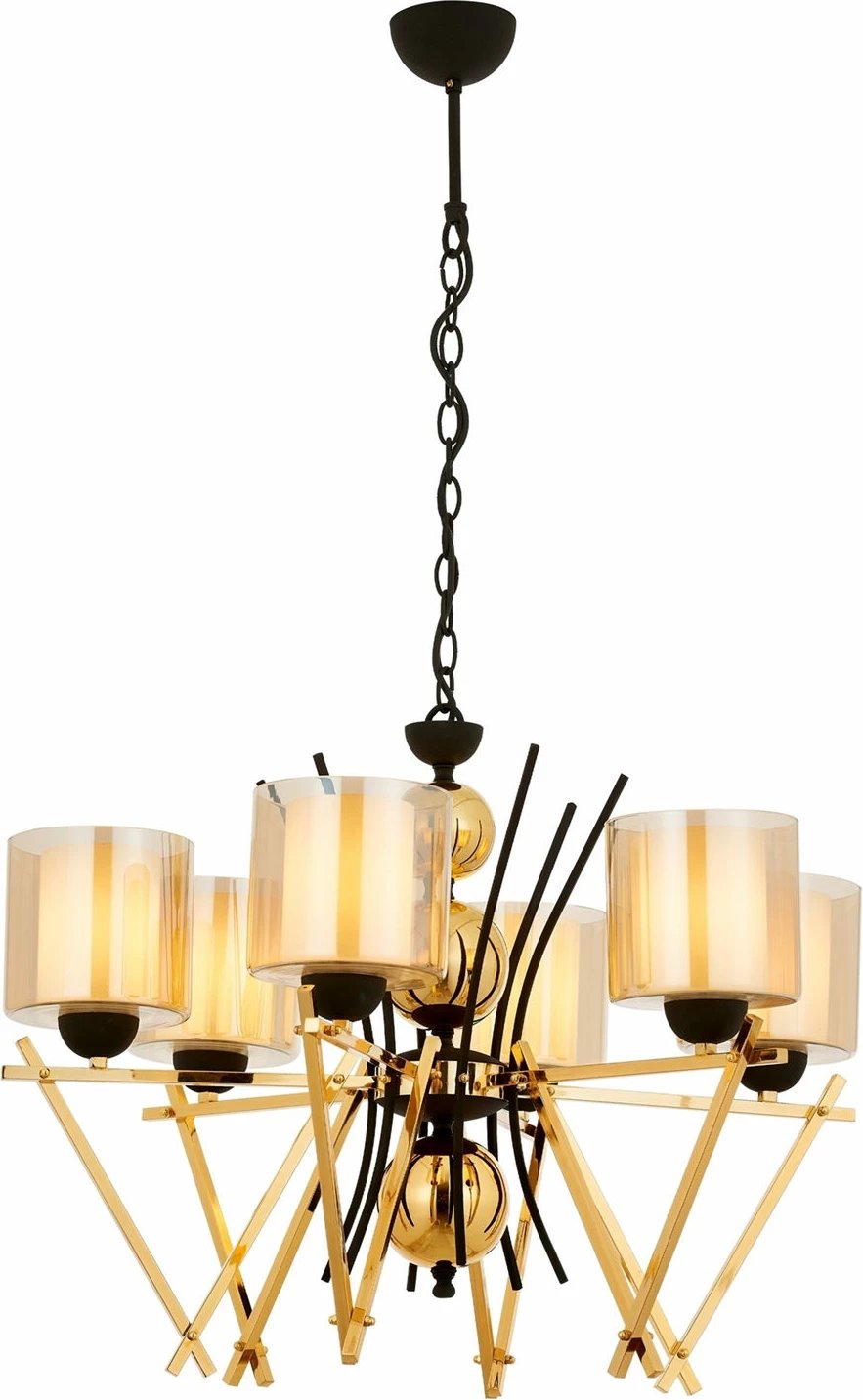 Llambadar Opviq, AV-4301-6S, ngjyrë ari, 6 drita