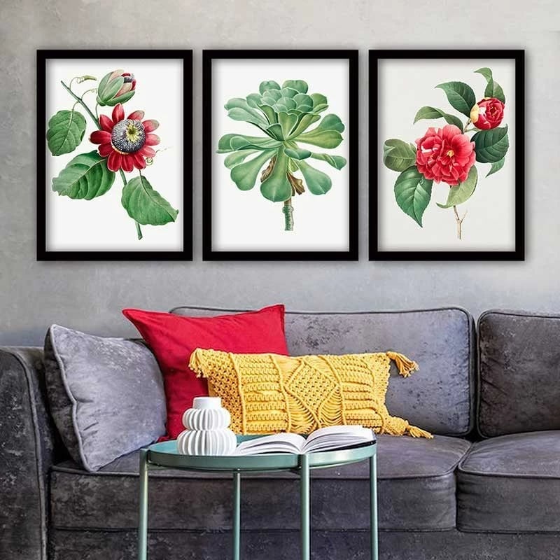 Pikturë dekorative me kornizë (3 copë), Wallity, 3SC_52096228_3545