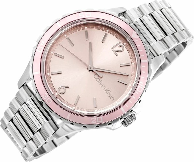 Orë dore për femra Calvin Klein, rozë