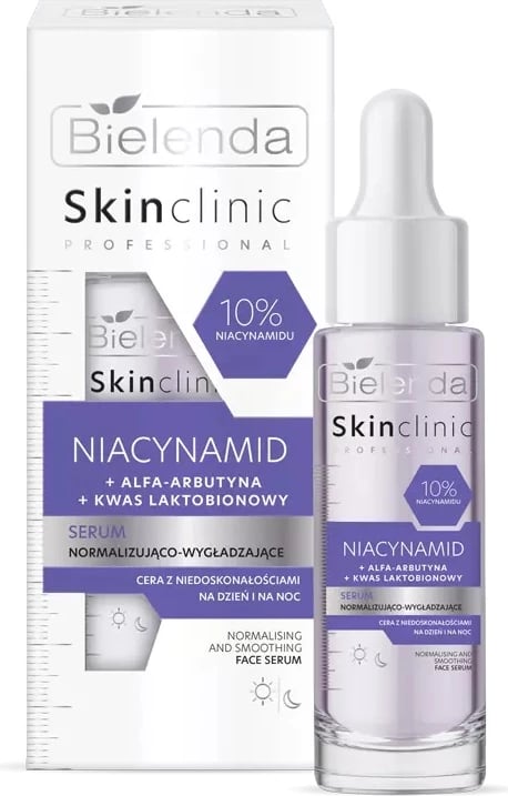 Serum për fytyrë për femra Bielenda Skin Clinic Professional Niacinamide Normalizing and Smoothing, 30ml