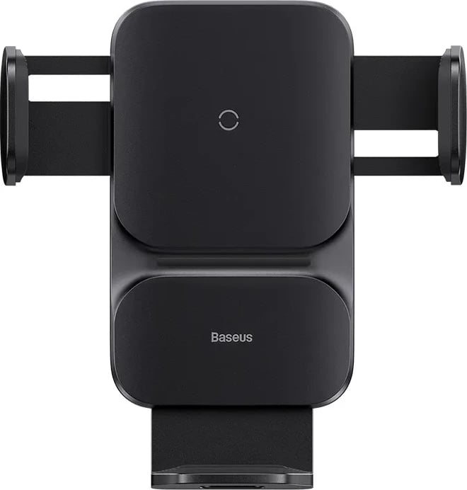 Mbështjellës Baseus Wisdom CGZX000001 për makinë, me karikim wireless 15W, i zi