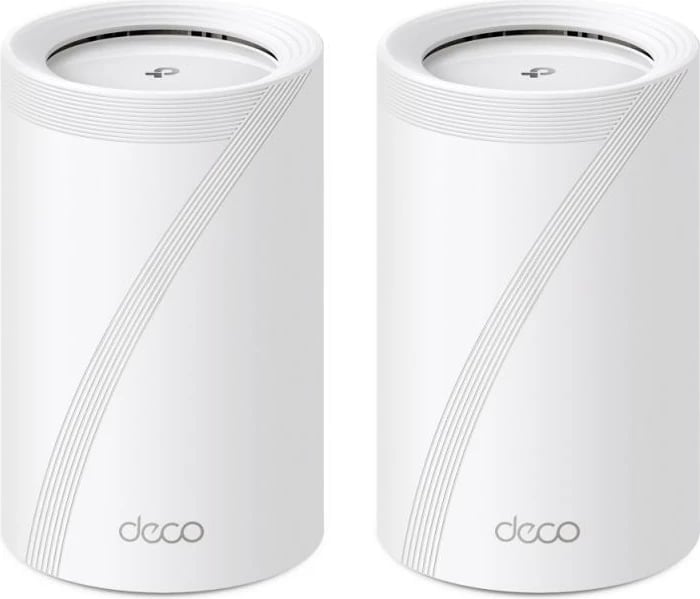 Sistem Wi‑Fi mesh, TP-Link Deco BE65, deri 10Gbps, e bardhë, 2-pack