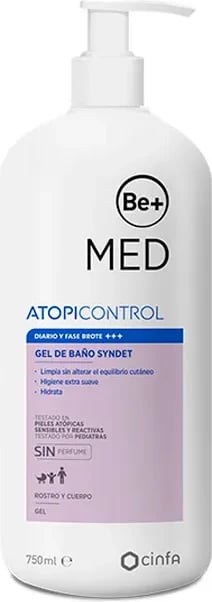 Xhel dushi unisex BE+ Syndet Atopic Skin 750ml