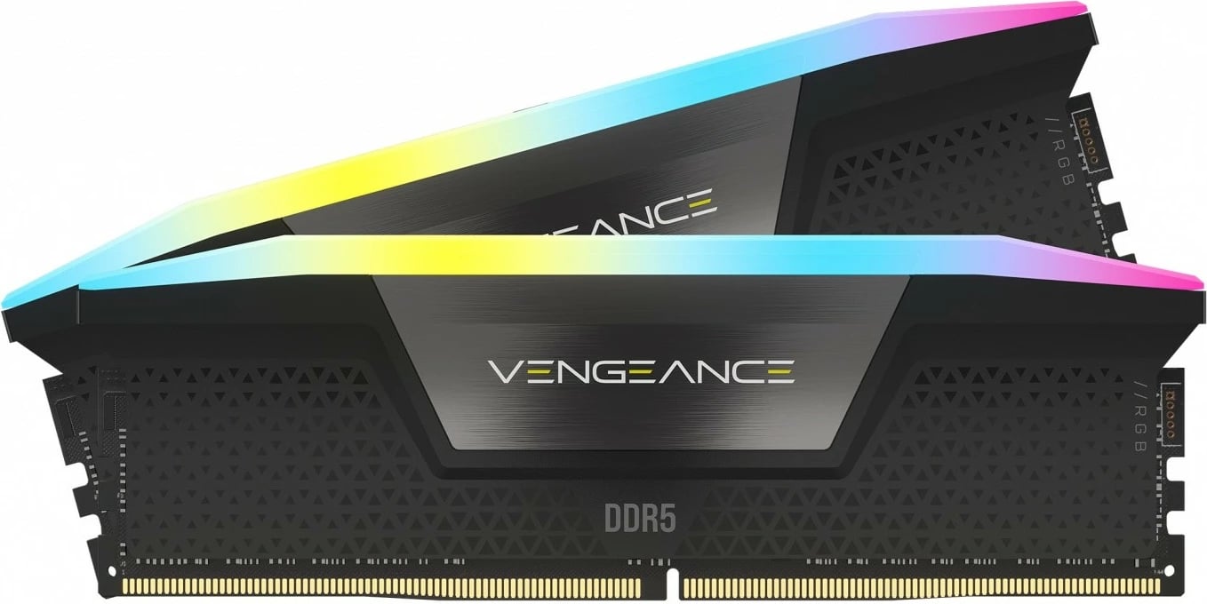 RAM Memorje Corsair Vengeance RGB DDR5, 32GB (2x16GB), 6000MHz, CL36, Set