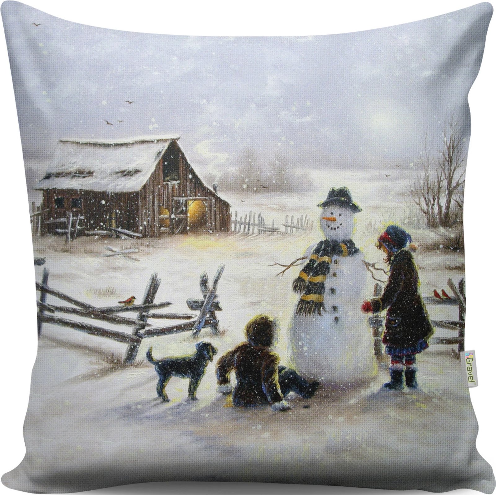 Jastëk Evila Originals, A13077, shumëngjyrësh, 43x43cm