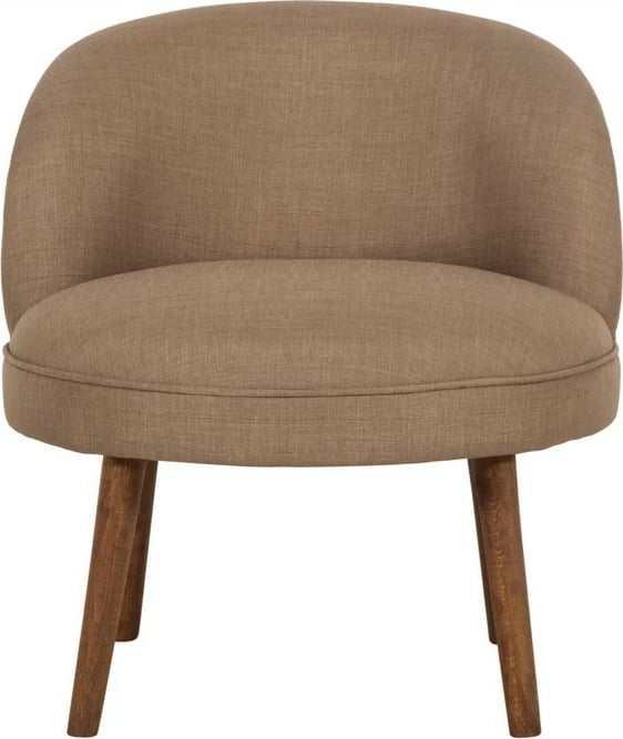 Karrige Wing Atelier del Sofa, ngjyrë kafe qumështi, Nice