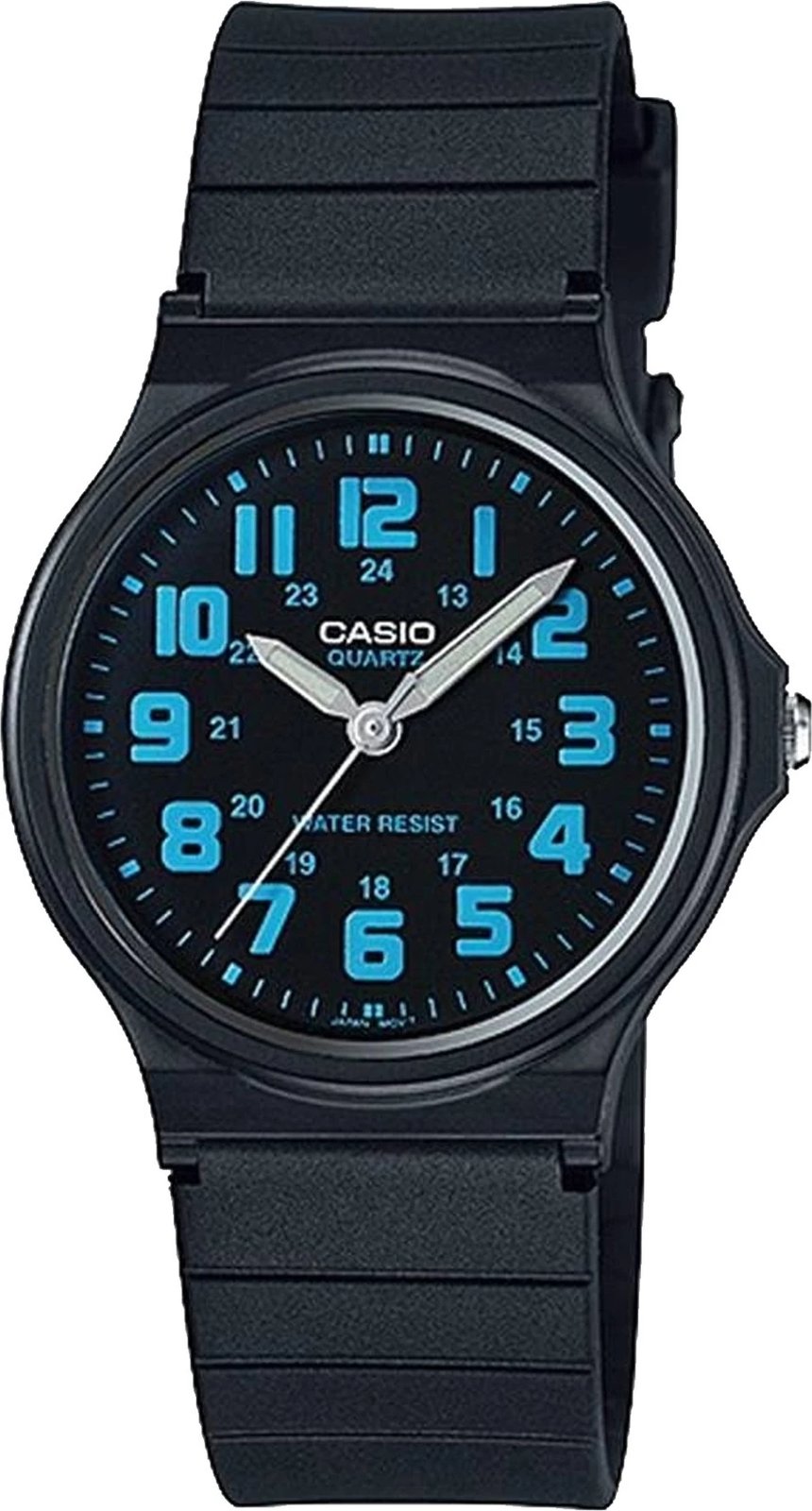 Orë dore CASIO COLLECTION për meshkuj, e zezë