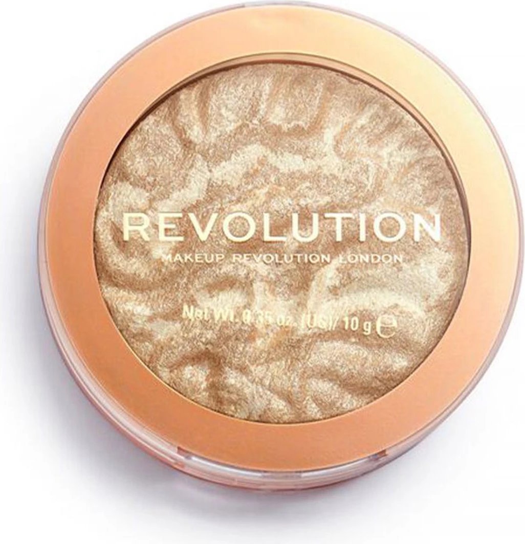 Highlighter Revolution Make Up Reloaded Highlight Reloaded Raise The Bar unisex 10g ngjyrë ari