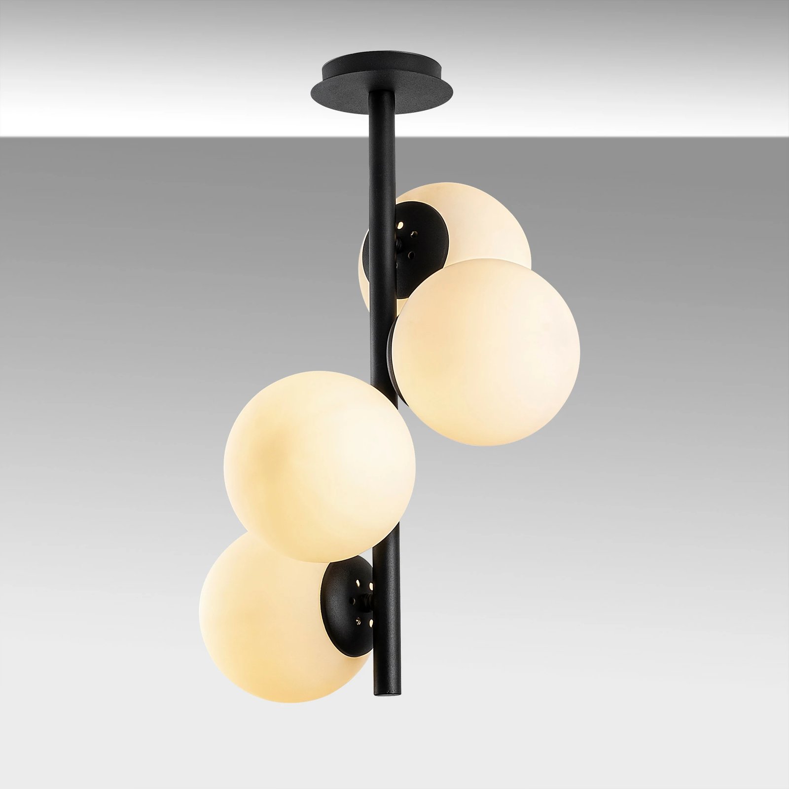 Llambë tavani industriale Opviq, Faze-NT-139, e zezë