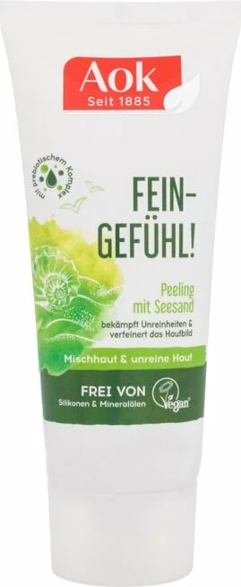 Peeling për fytyrë Aok Fine Feeling për femra, 100ml