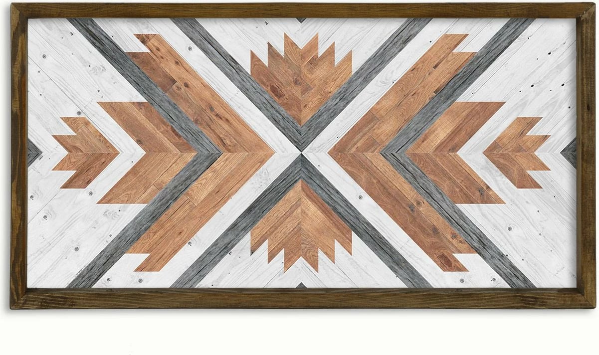 Pikturë dekorative me kornizë, MDF, shumëngjyrëshe, Wallity, TAH022, 60x120cm