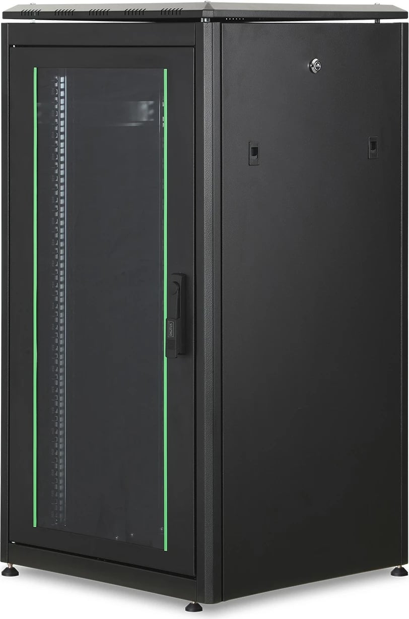 Kasë rrjeti Digitus Unique 22U 1164x600x600mm e zezë