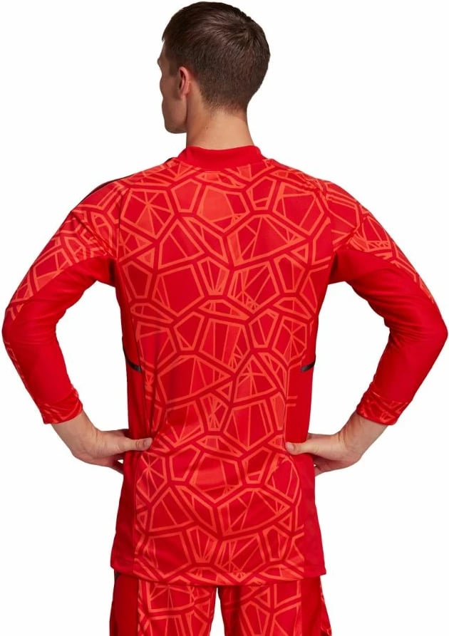 Fanellë portieri adidas për meshkuj, e kuqe