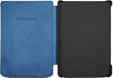 Mbështjellës PocketBook Shell për Verse / Verse Pro, lule, kaltër/bardhë