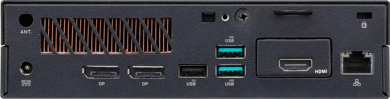 Kompjuter mini ASUS PB63-B3203AH, i3-14100, 8GB RAM DDR5, 256GB SSD, Windows 11 Pro, zi