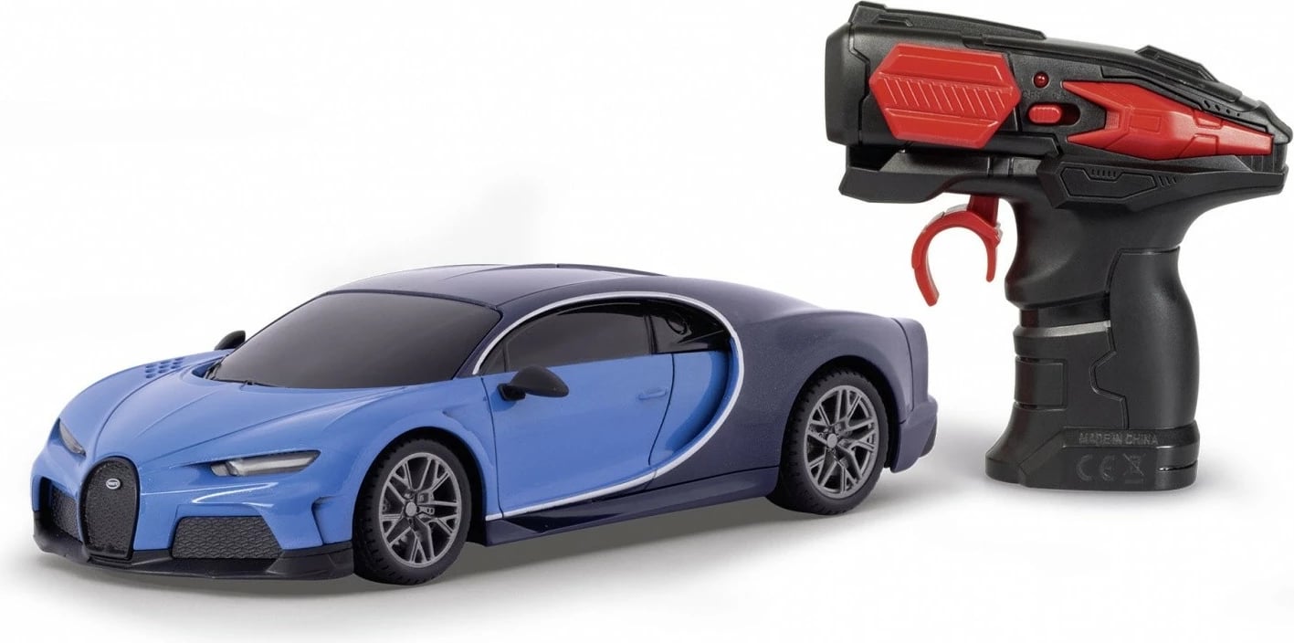 Makine lodër me telekomandë Revell RC Bugatti Chiron 1:24, e zezë/blu