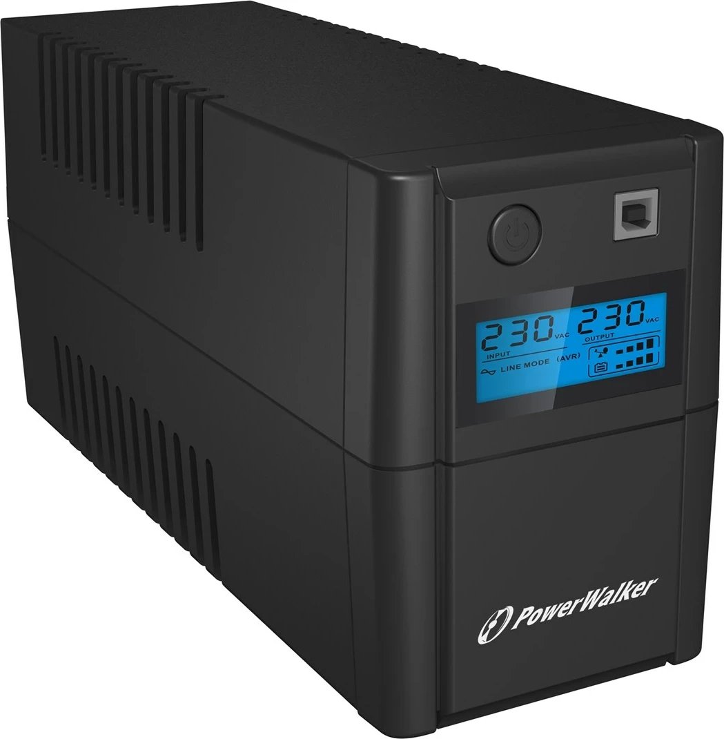 UPS PowerWalker VI 650 SHL FR, 0.65 kVA, 360 W, 2 dalje AC, E zezë