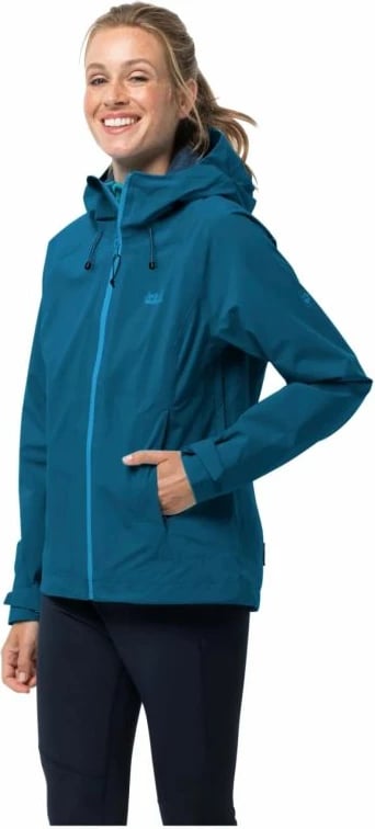 Jakne Jack Wolfskin femra, e kaltër