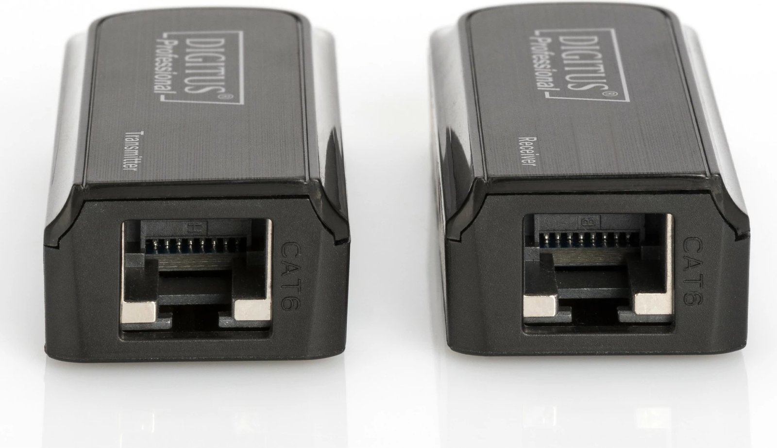 HDMI ekstender Digitus Mini, set transmetues & pranues, 50m, Full HD, PoE, e zezë